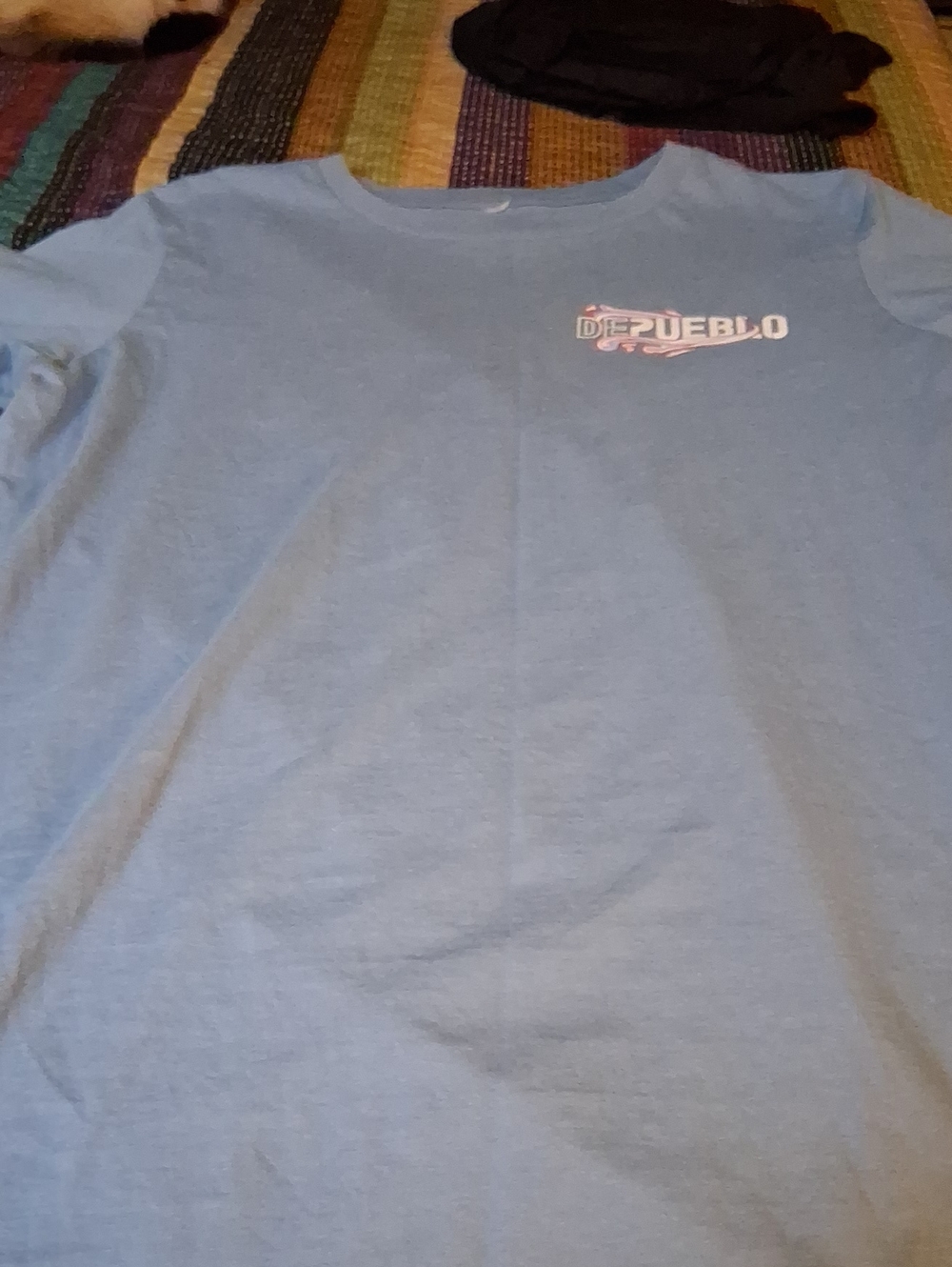 Women's Short Sleeve Tee in Light Blue